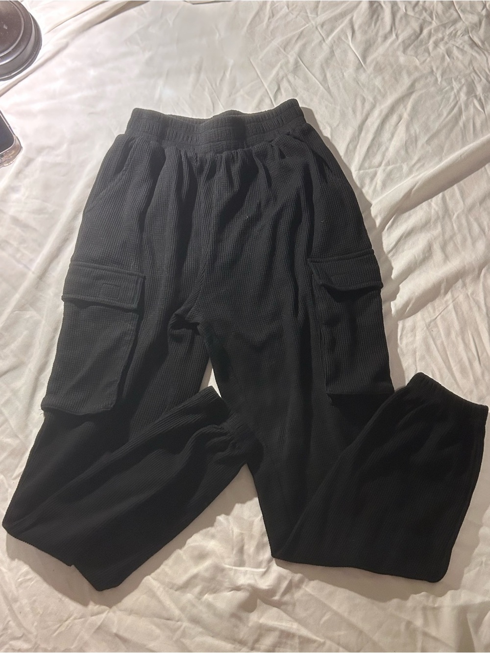 white fox cargo sweats